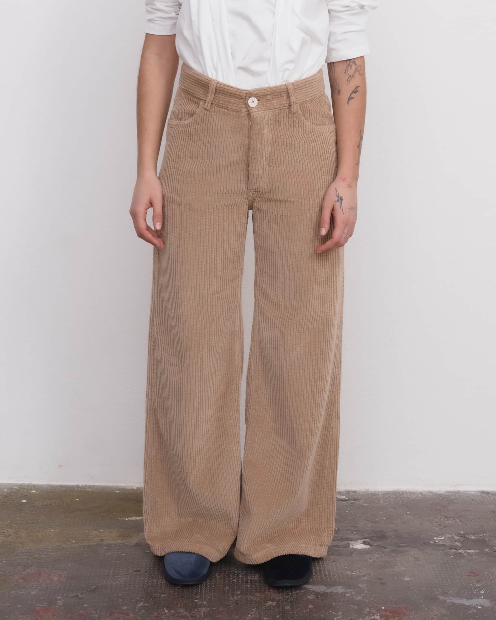 BASERANGE Pants Tajo Wide Pants