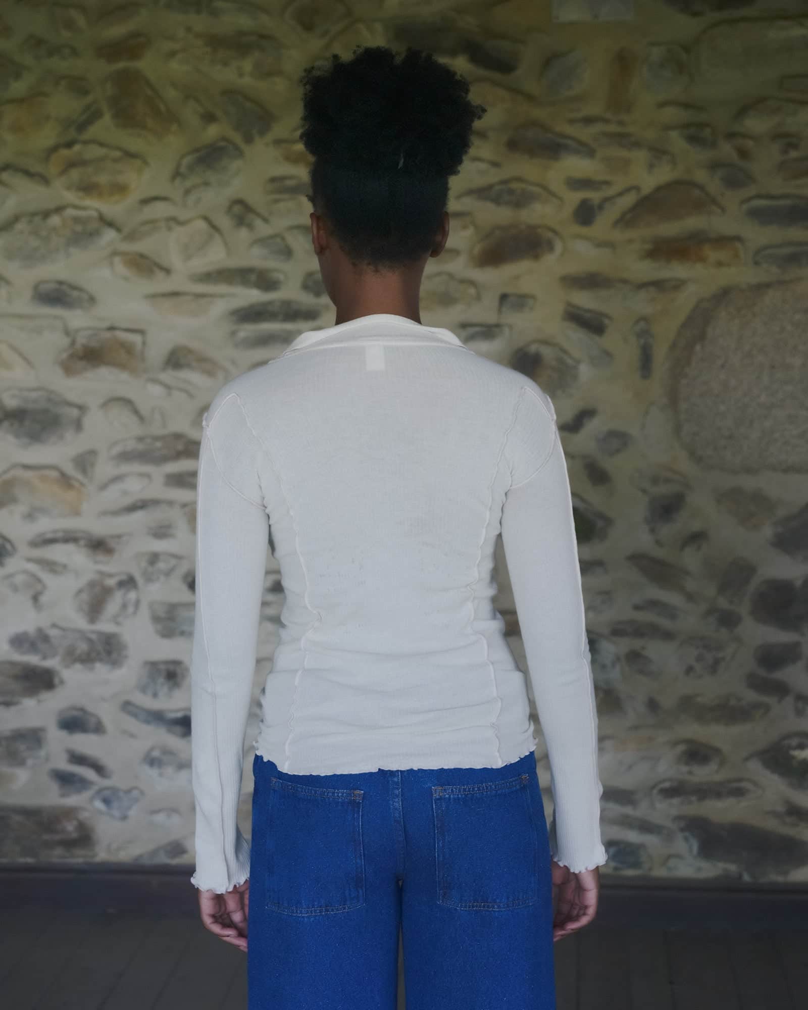 BASERANGE Polos Omato Polo Long Sleeve Tee