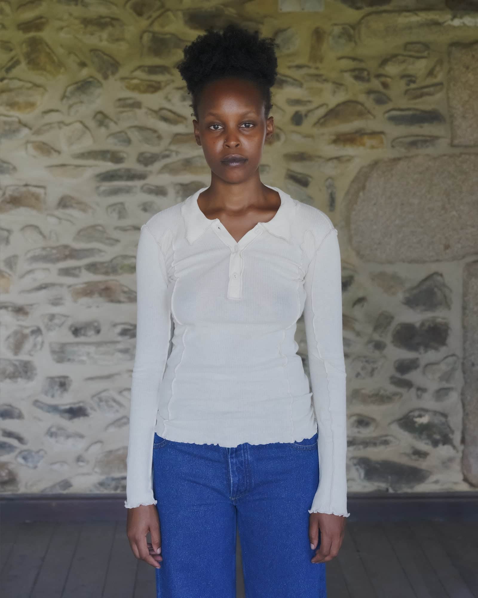 BASERANGE Polos Omato Polo Long Sleeve Tee