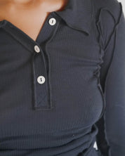 BASERANGE Polos Omato Polo Long Sleeve Tee