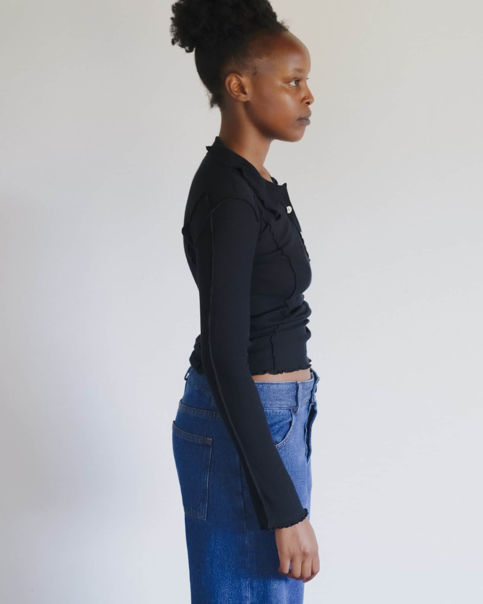 BASERANGE Polos Omato Polo Long Sleeve Tee