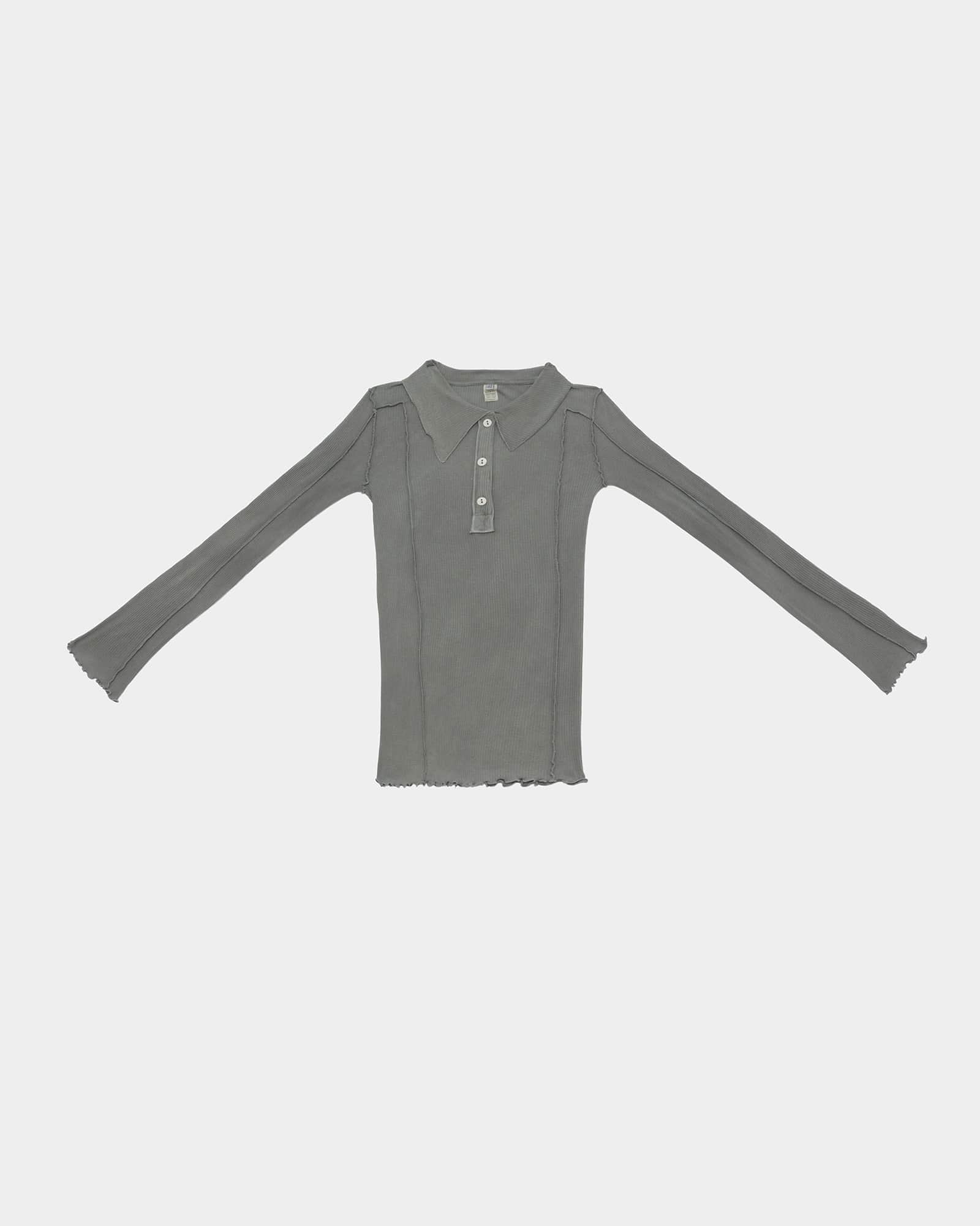 BASERANGE Polos Omato Polo Long Sleeve Tee