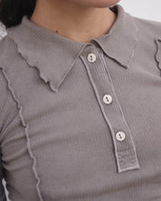 BASERANGE Polos Omato Polo Long Sleeve Tee