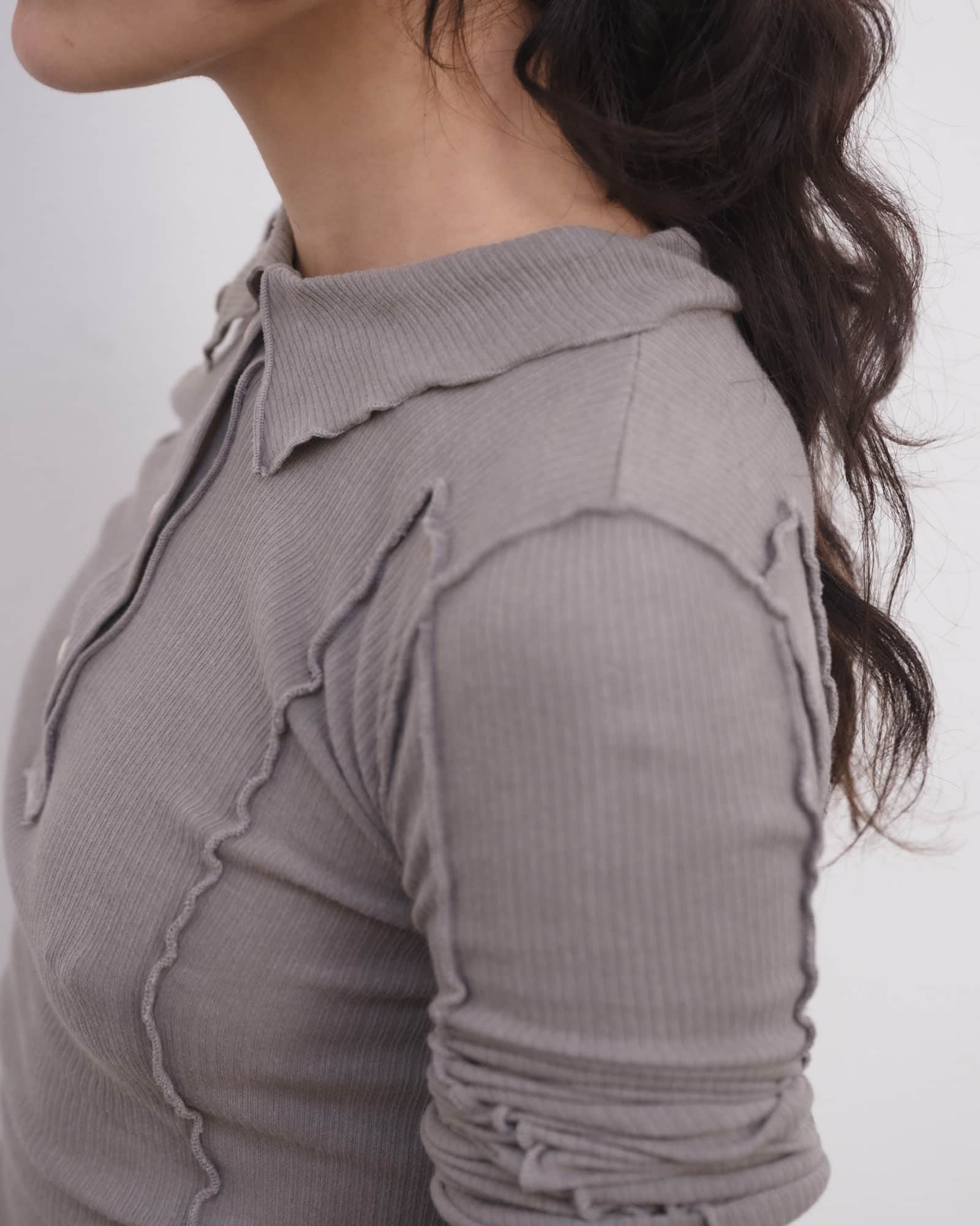 BASERANGE Polos Omato Polo Long Sleeve Tee