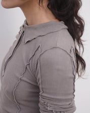 BASERANGE Polos Omato Polo Long Sleeve Tee