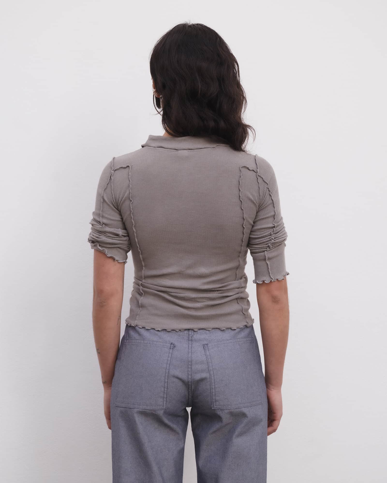 BASERANGE Polos Omato Polo Long Sleeve Tee