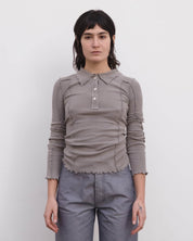 BASERANGE Polos Omato Polo Long Sleeve Tee