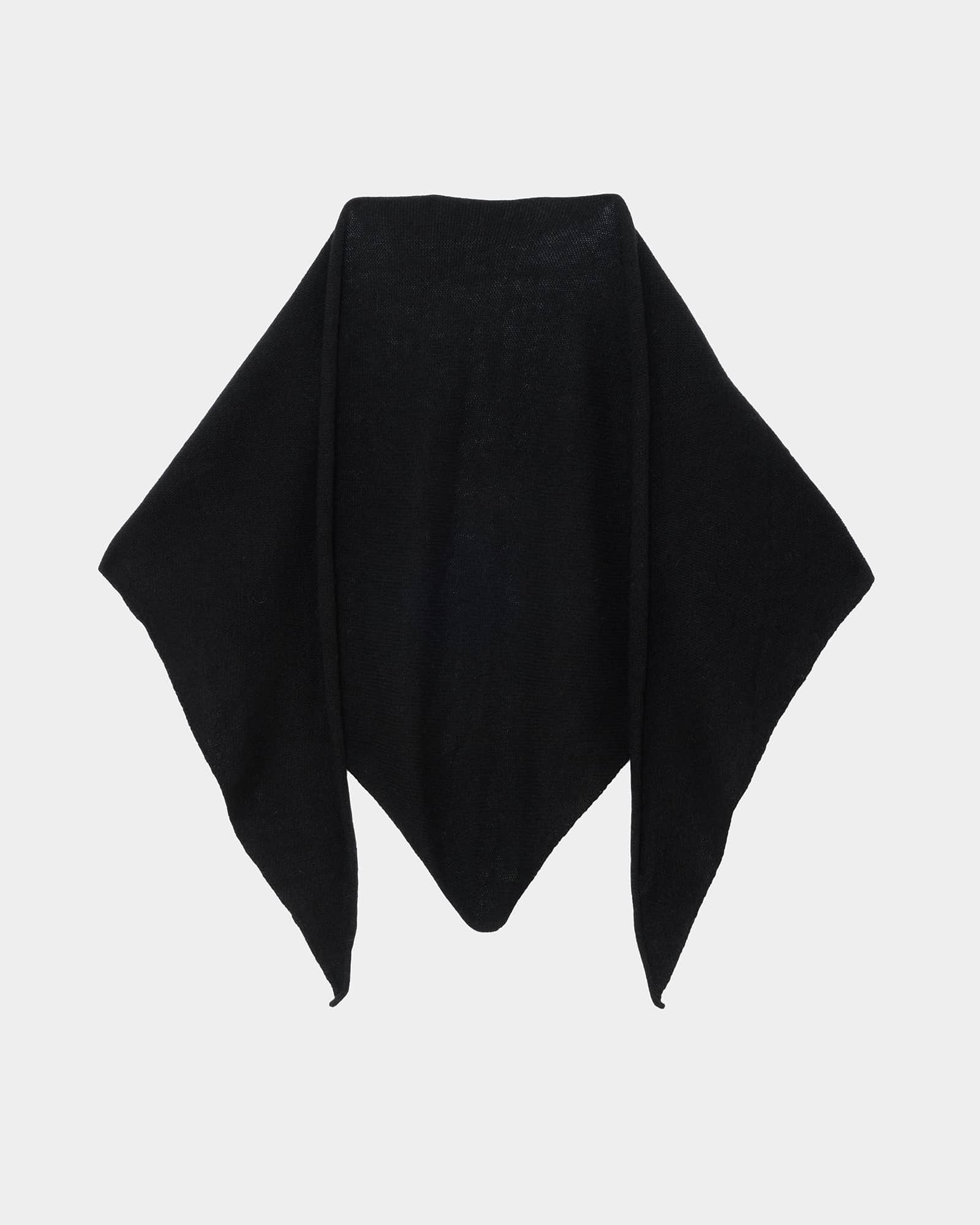 BASERANGE Scarfs BLACK / ONE SIZE Trin Scarf