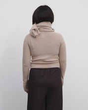 BASERANGE Scarfs CAMEL / ONE SIZE Enso Scarf