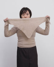 BASERANGE Scarfs CAMEL / ONE SIZE Trin Scarf Small