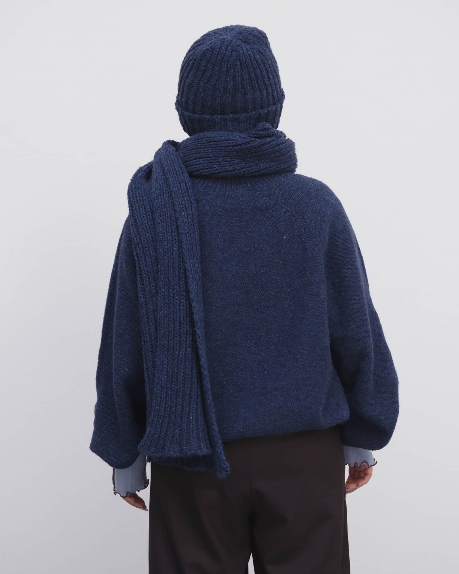 BASERANGE Scarfs CAP NORD BLUE / ONE SIZE Mea Scarf