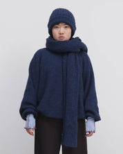 BASERANGE Scarfs CAP NORD BLUE / ONE SIZE Mea Scarf