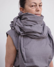 BASERANGE Scarfs CONSUL CHECK / ONE SIZE Snell Scarf