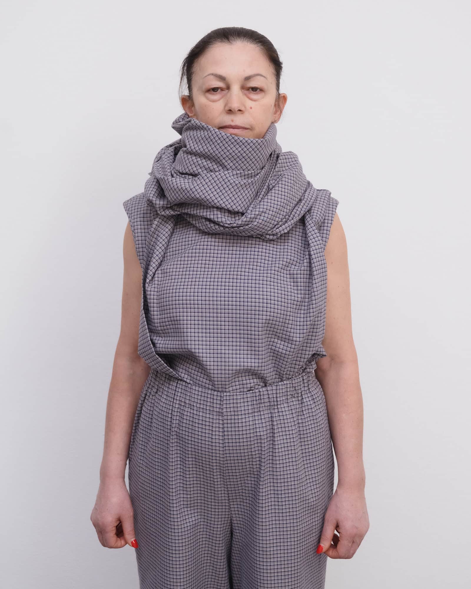 BASERANGE Scarfs CONSUL CHECK / ONE SIZE Snell Scarf