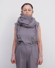 BASERANGE Scarfs CONSUL CHECK / ONE SIZE Snell Scarf