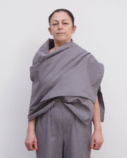 BASERANGE Scarfs CONSUL CHECK / ONE SIZE Snell Scarf
