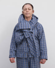 BASERANGE Scarfs EUREKA PLAID / ONE SIZE Snell Scarf