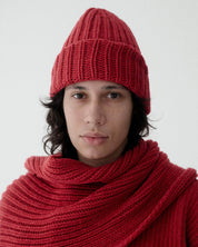 BASERANGE SCARFS RED / One Size Mea Scarf