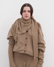 BASERANGE Scarfs ROVERE BROWN / ONE SIZE Trin Scarf