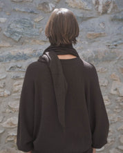 BASERANGE Scarves EBANO BROWN / ONE SIZE Trin Scarf