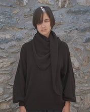 BASERANGE Scarves EBANO BROWN / ONE SIZE Trin Scarf