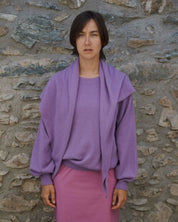 BASERANGE Scarves LILAC / ONE SIZE Trin Scarf