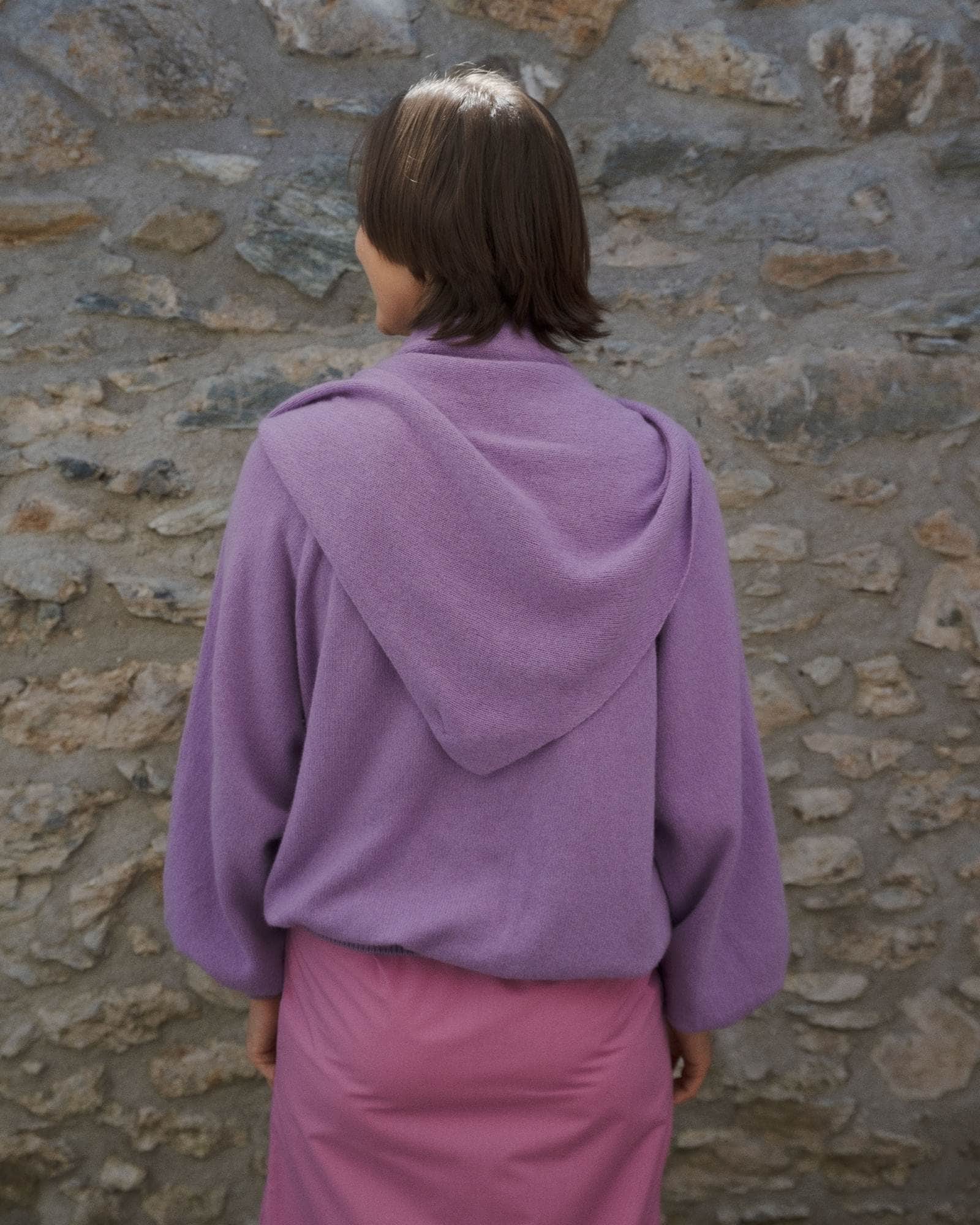 BASERANGE Scarves LILAC / ONE SIZE Trin Scarf