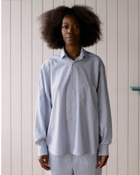 Claude Shirt - BLUE STRIPE / XS