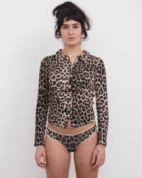 Cosme Hemd - LEOPARD / XS
