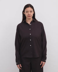 Stoa Shirt - BROWN BLACK / XS