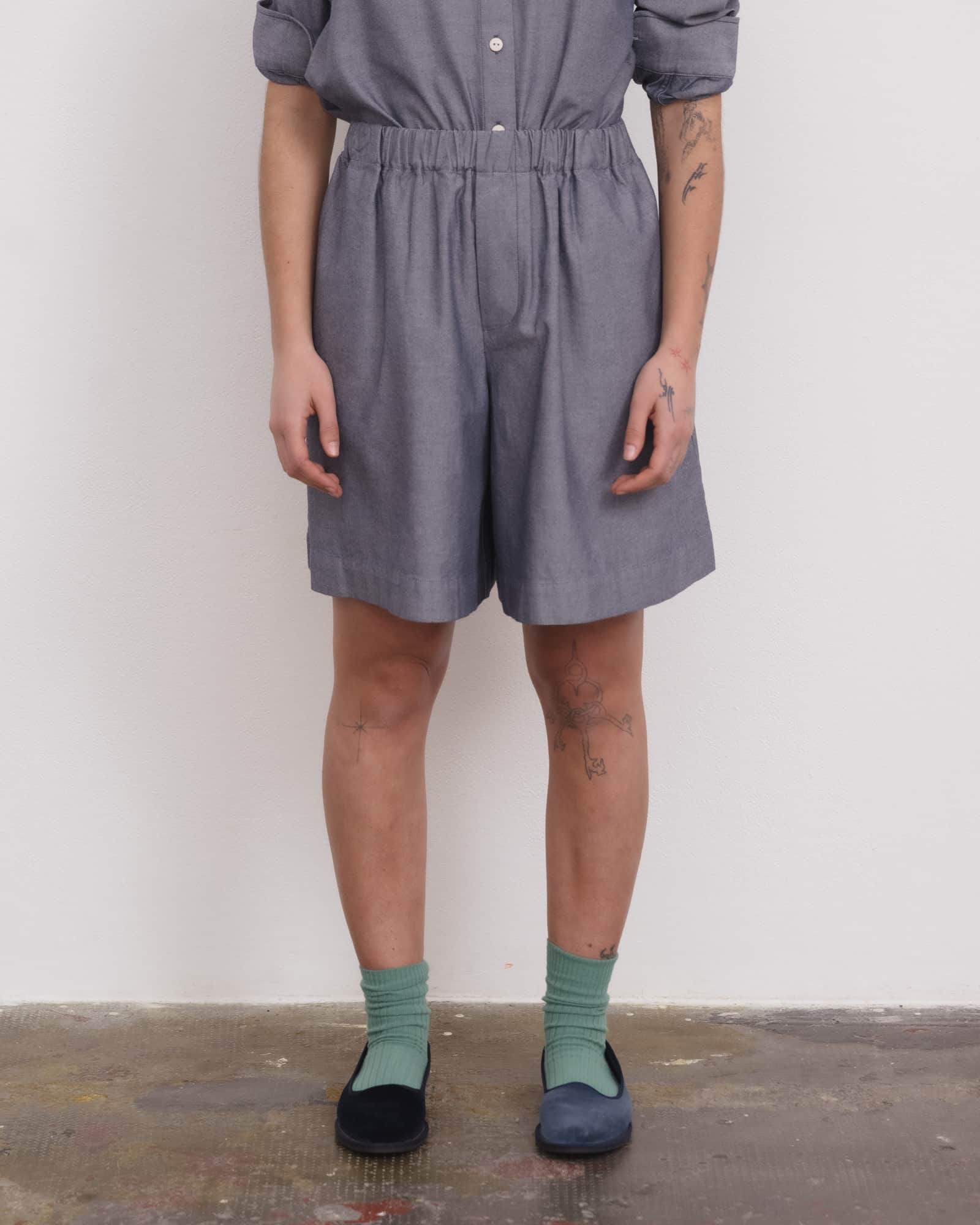 BASERANGE ベースレンジ LIMBER SHORTS AU24 M Our Shorts for Loungewear and Everyday | Baserange