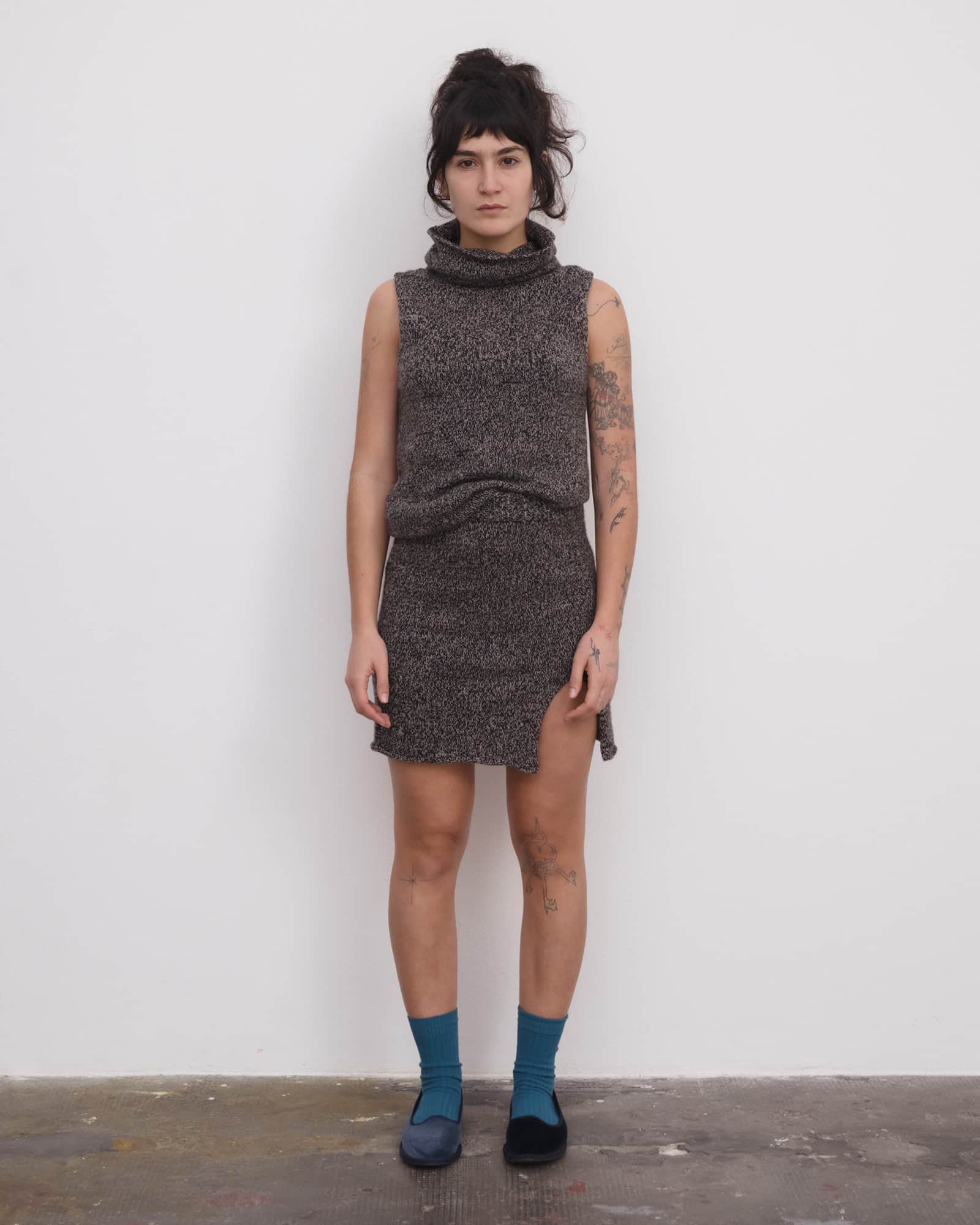BASERANGE Skirts Kem Mini Skirt