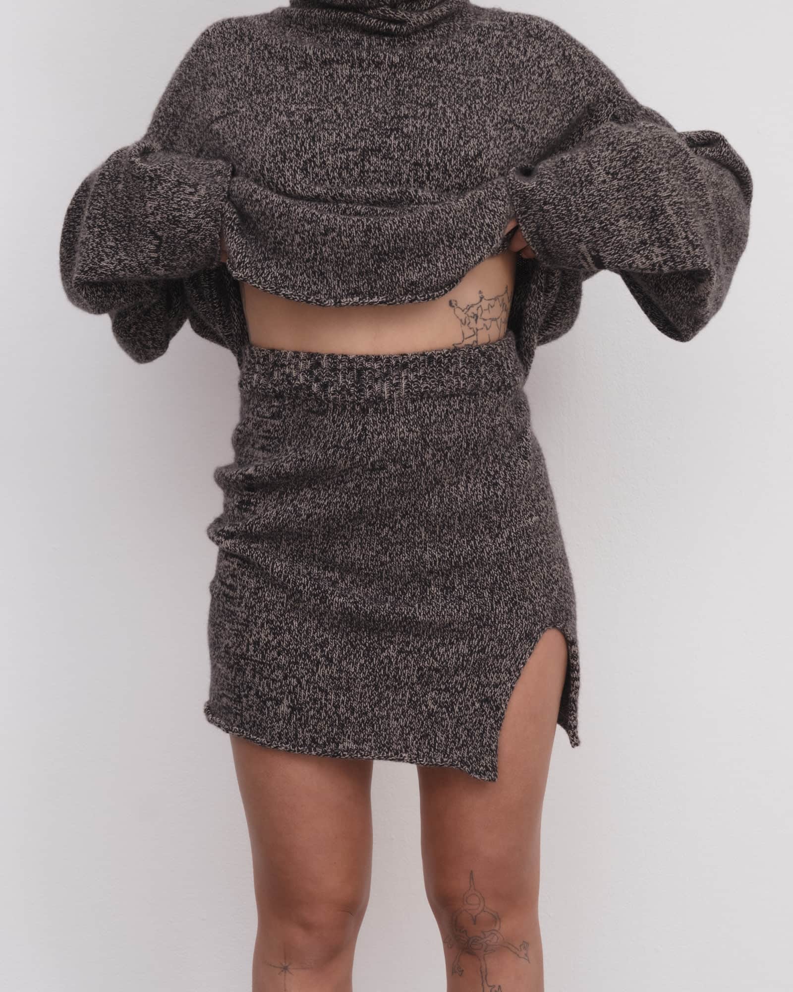 BASERANGE Skirts Kem Mini Skirt