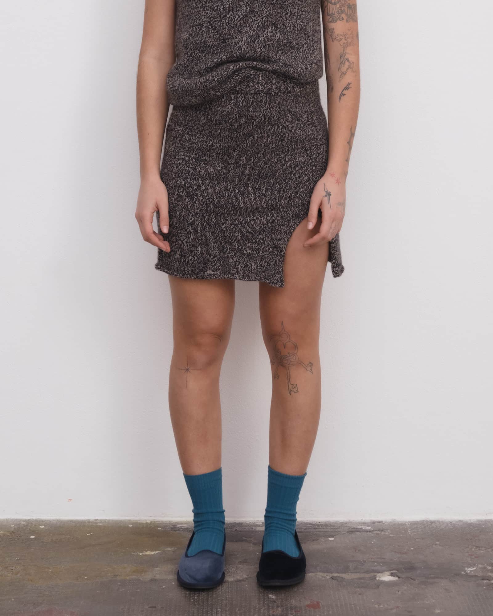 BASERANGE Skirts Kem Mini Skirt