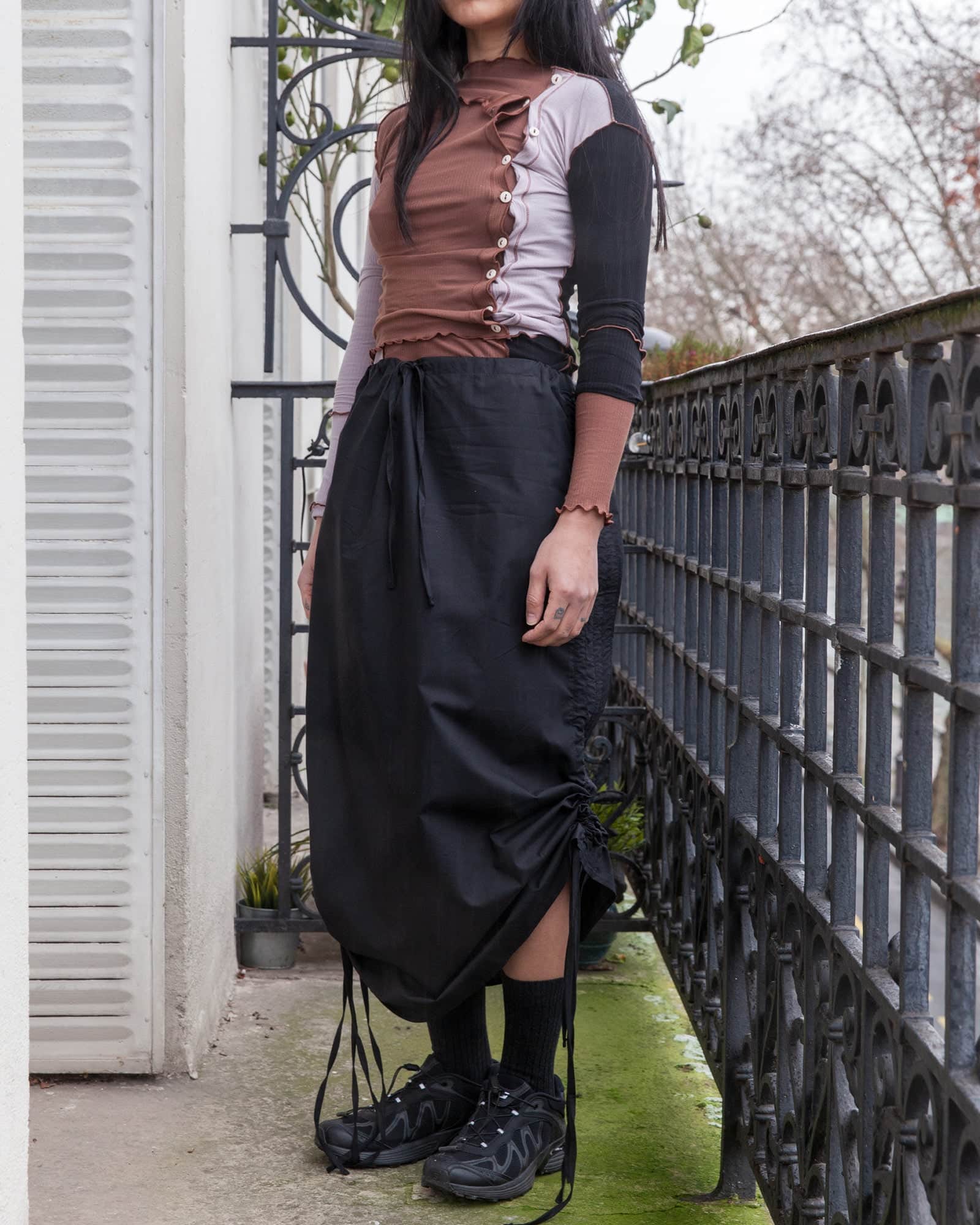 BASERANGE Skirts Pictorial Skirt