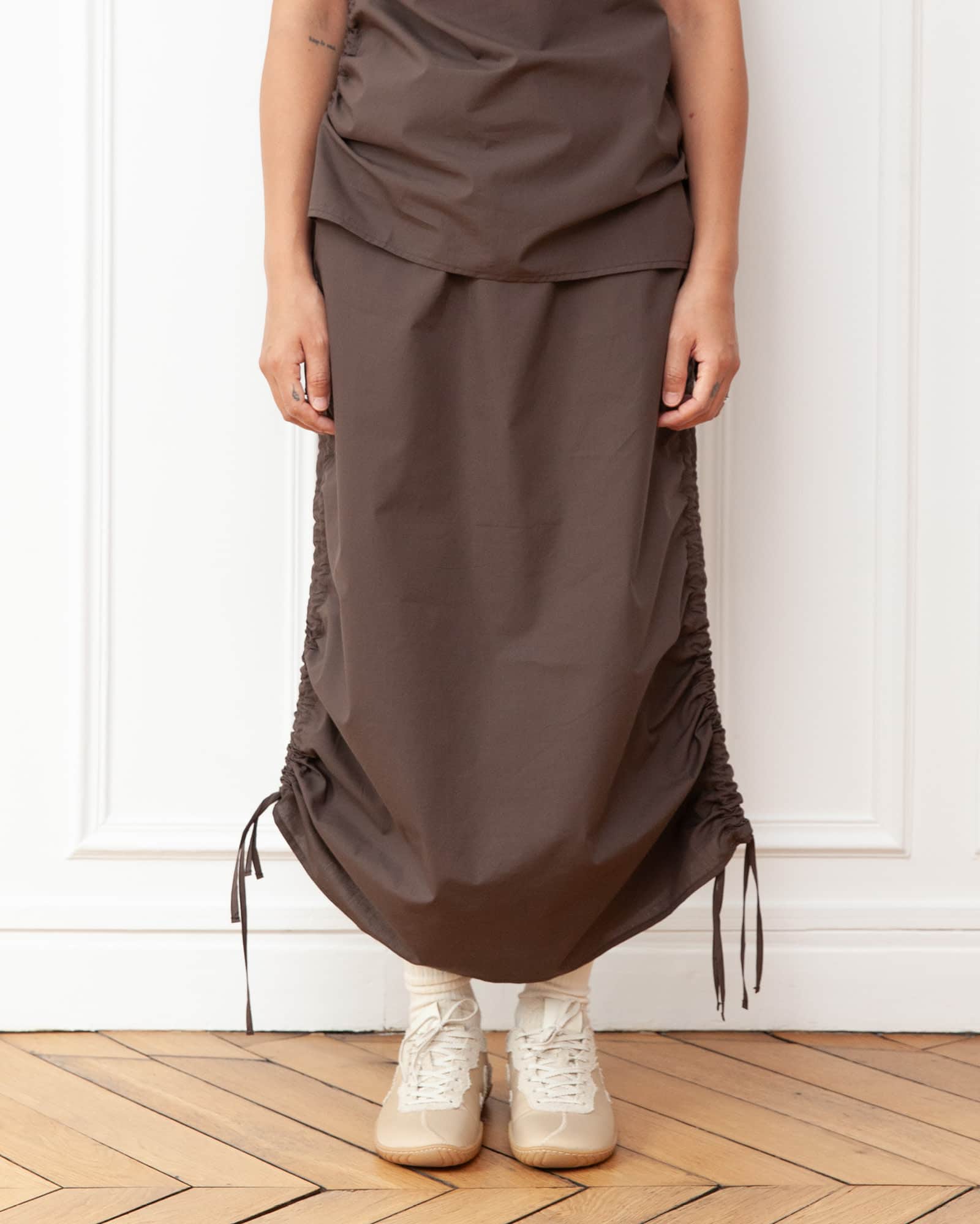 BASERANGE Skirts Pictorial Skirt