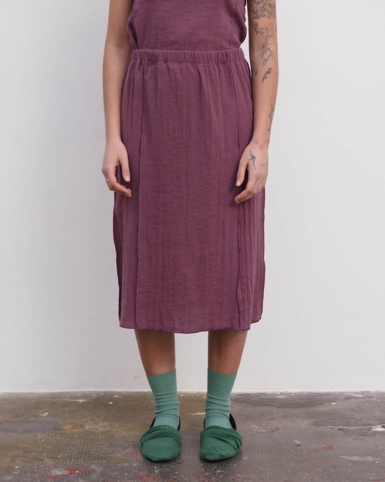 Skirts in Natural and Recycled Materials| Baserange
