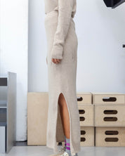 BASERANGE Skirts Tier Midi Skirt