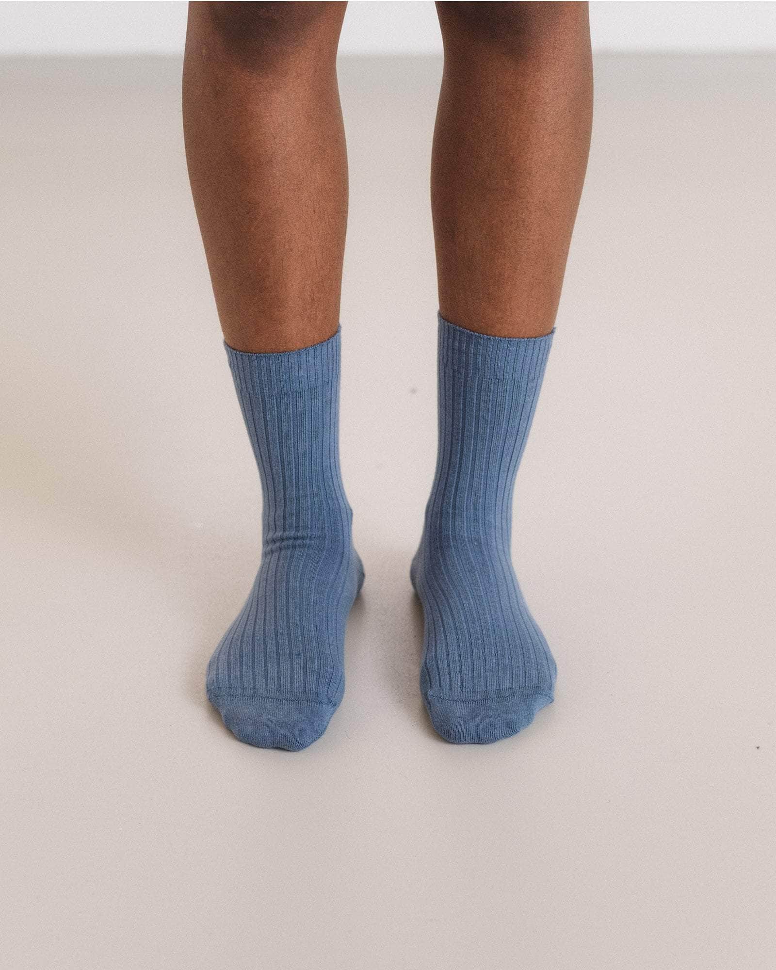 BASERANGE Socks Pack - 3 Rib Overankle Socks