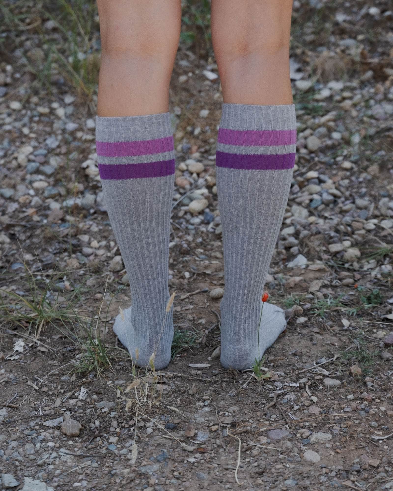 BASERANGE Socks Race Knee Socks