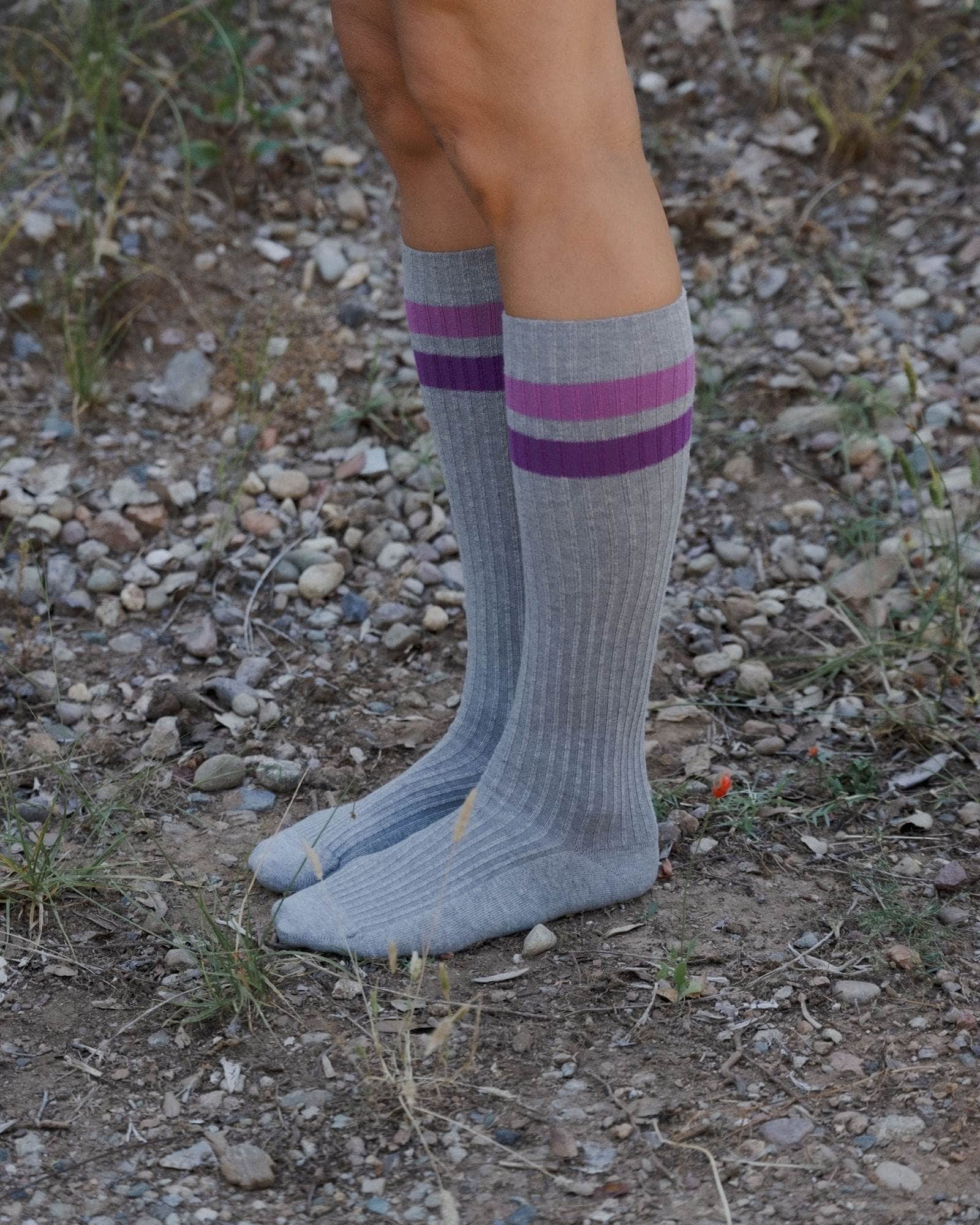 BASERANGE Socks Race Knee Socks
