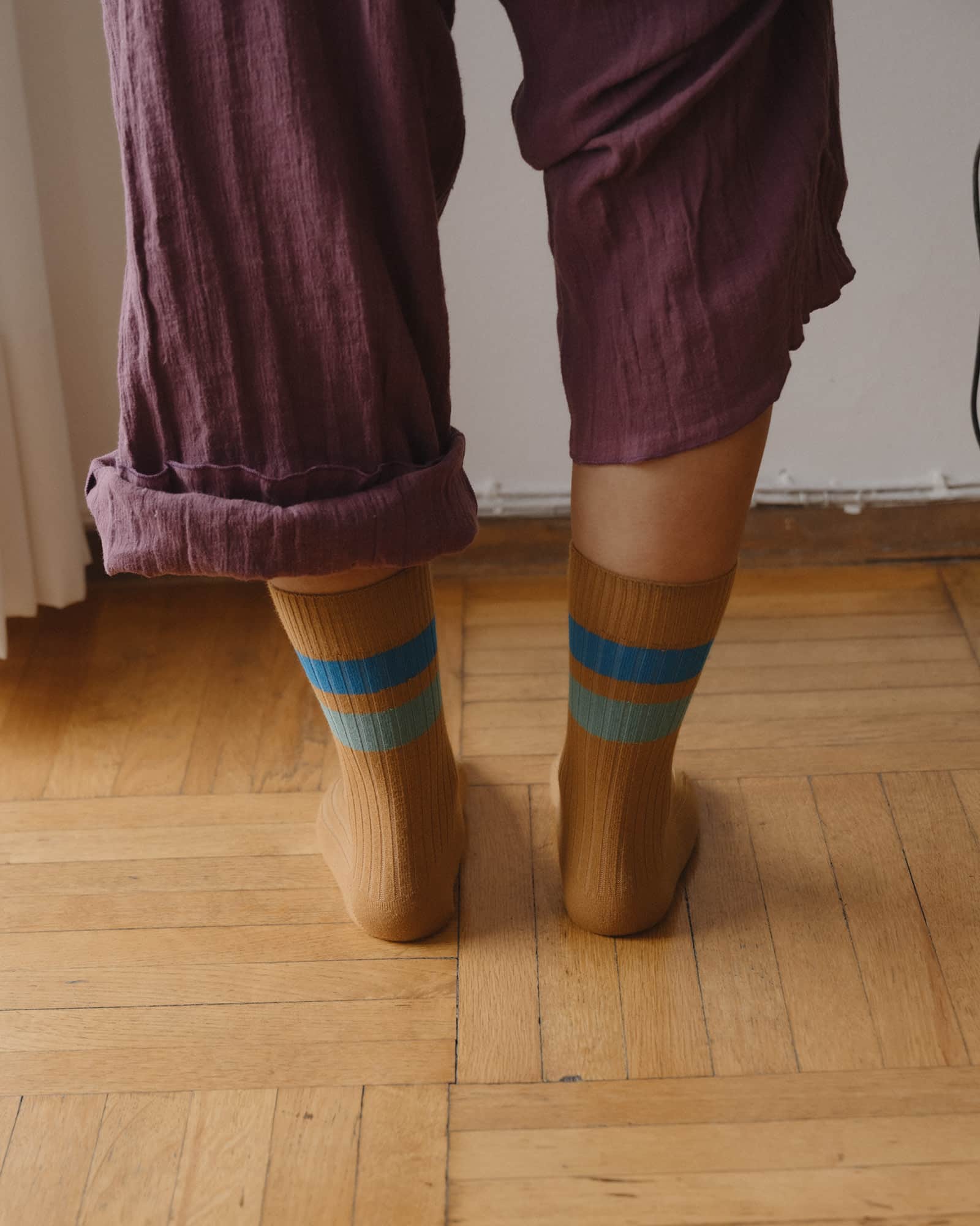BASERANGE Socks Race Overankle Socks