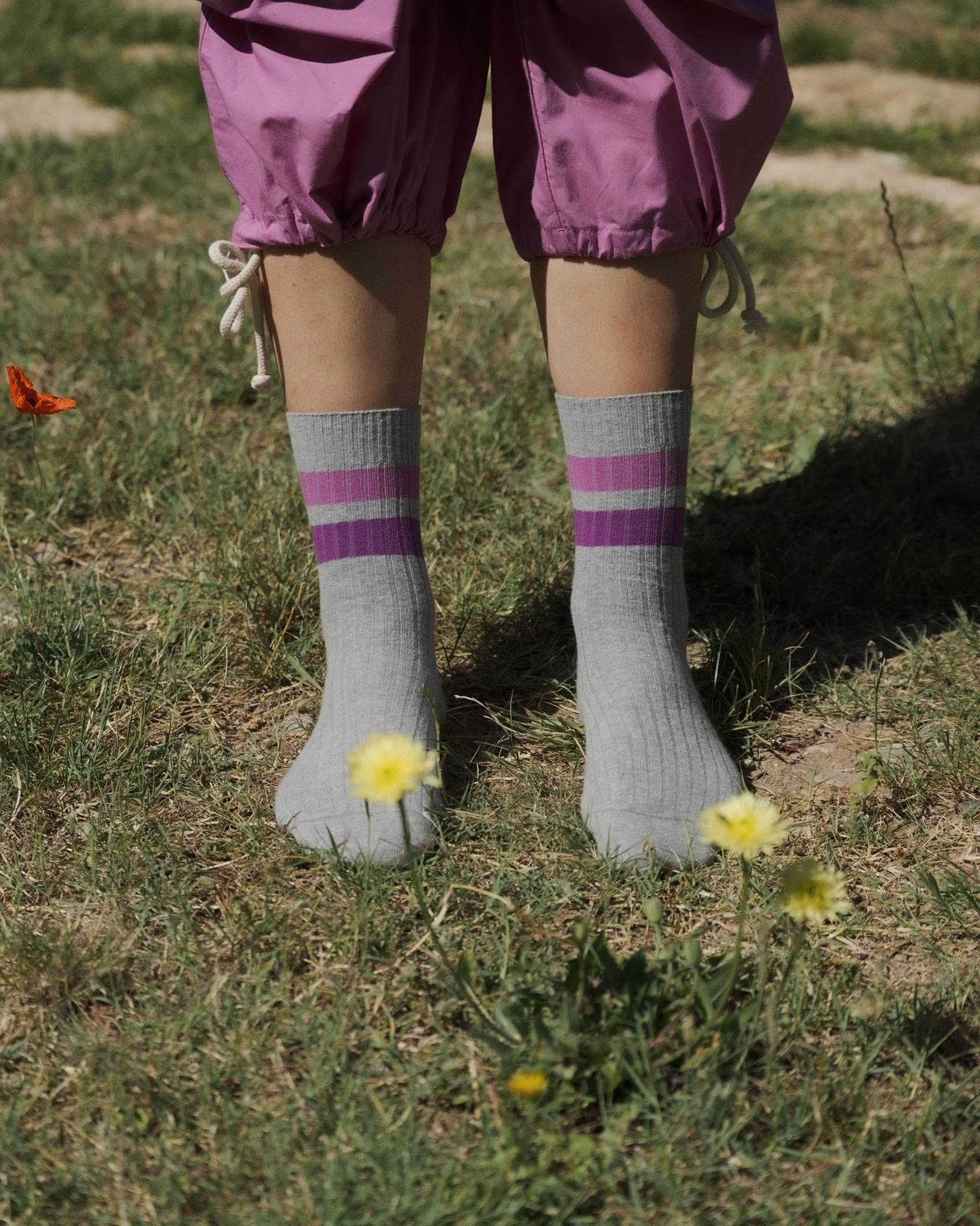 BASERANGE Socks Race Overankle Socks