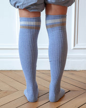 BASERANGE Socks Race Overknee Socks