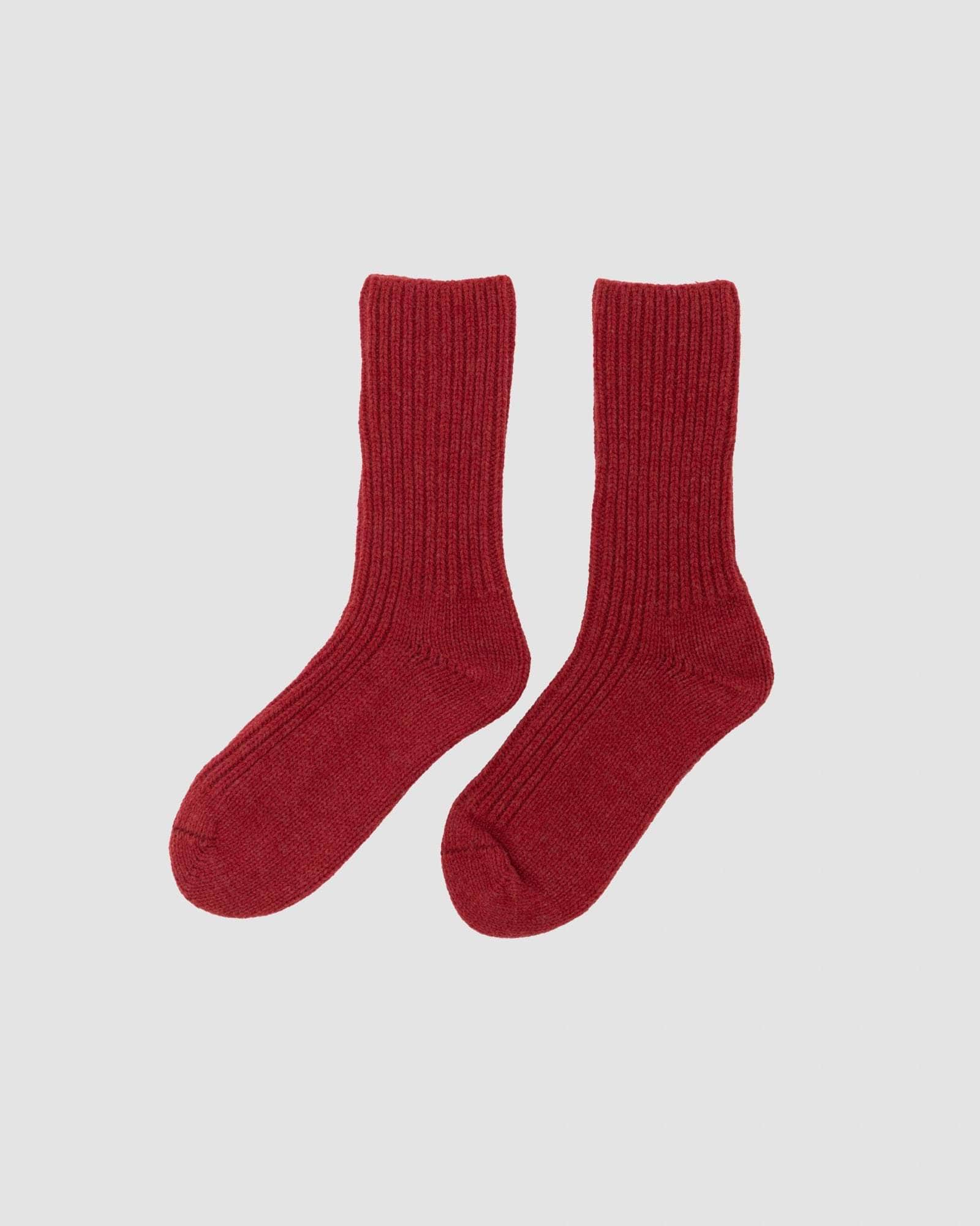BASERANGE Socks RED / One Size Mea Socks