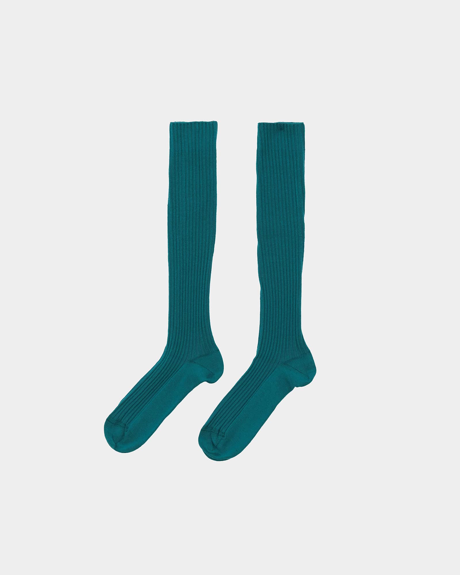 BASERANGE Socks Rib Knee Socks