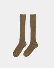 BASERANGE Socks Rib Knee Socks
