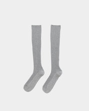 BASERANGE Socks Rib Knee Socks