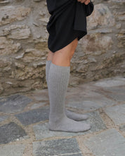 BASERANGE Socks Rib Knee Socks
