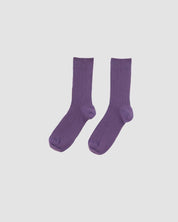 BASERANGE SOCKS Rib Overankle Socks